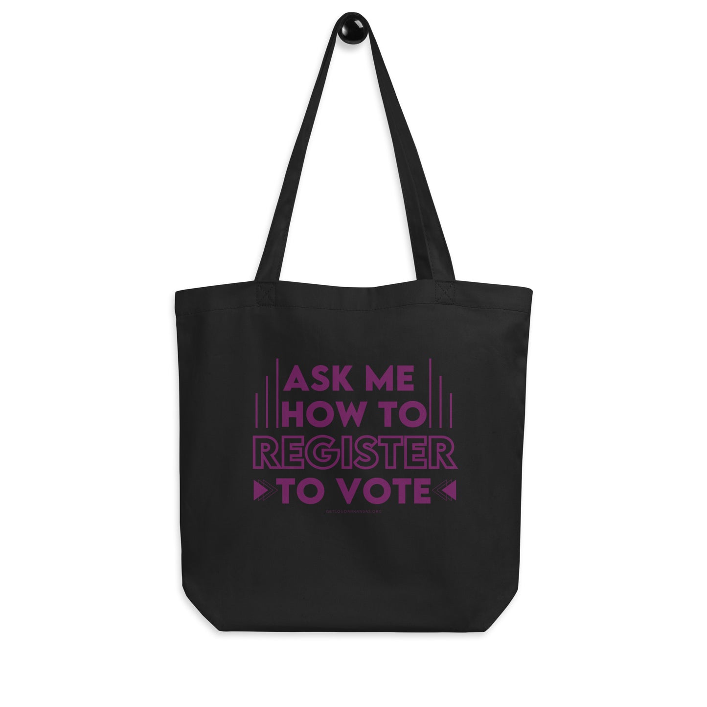 Voter Reg Large Tote Bag