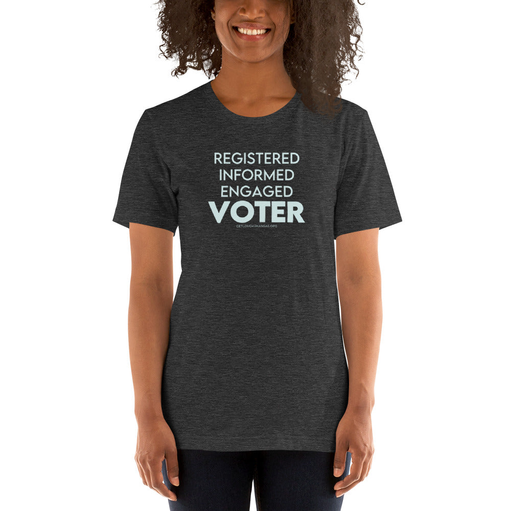 Registered Voter Unisex t-shirt