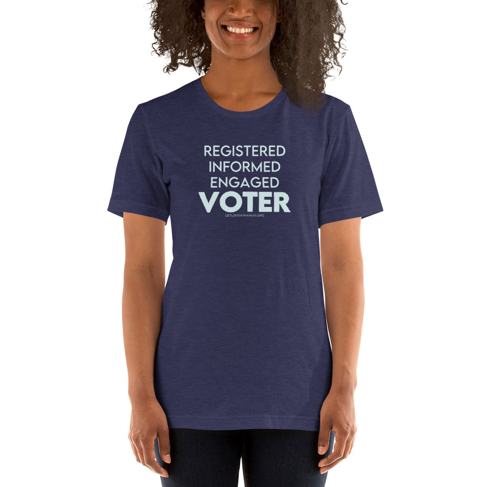 Registered Voter Unisex t-shirt