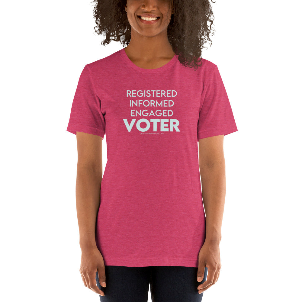 Registered Voter Unisex t-shirt