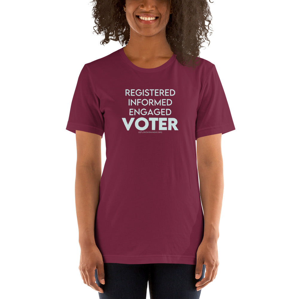 Registered Voter Unisex t-shirt