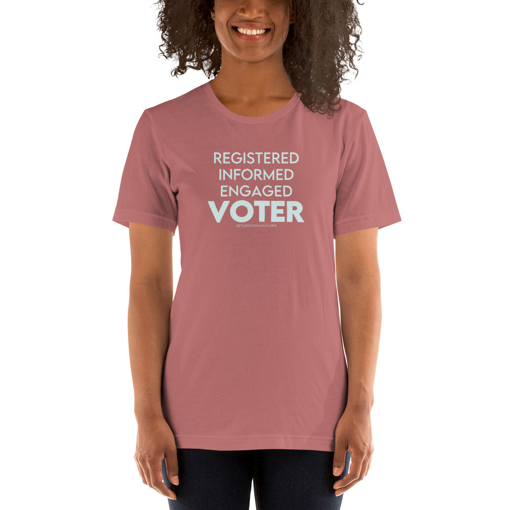 Registered Voter Unisex t-shirt