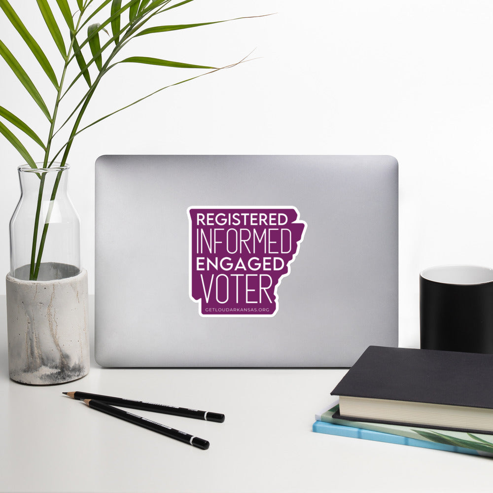 AR Voter Sticker