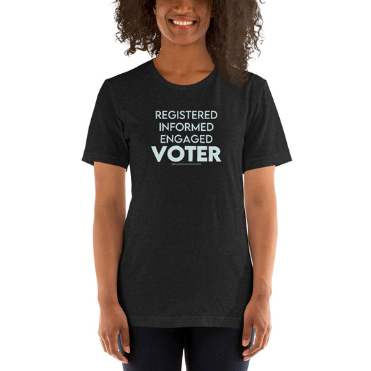 Registered Voter Unisex t-shirt