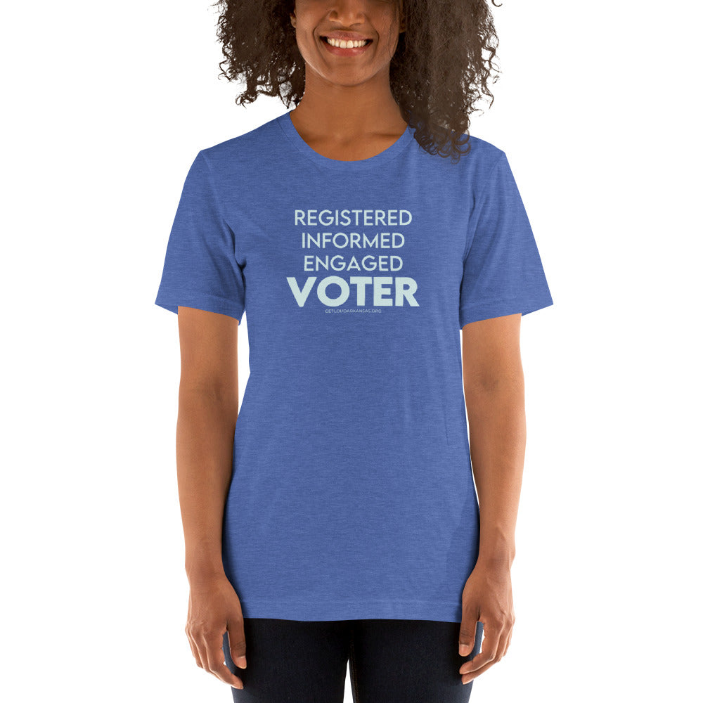 Registered Voter Unisex t-shirt